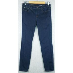 J.Crew Toothpick Jeans Women's Size 30x28 Skinny Dark‎ Wash Blue